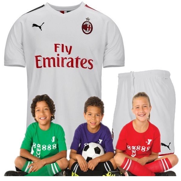 Kid's AC Milan Away Suit 19/20 (Customizable)
