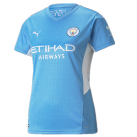 Manchester City Women's Home Jersey 21/22 (Customizable)