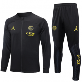Paris Saint-Germain Long Zipper Training Suit 23/24 Black