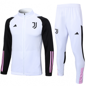 Juventus Long Zipper Training Suit 23/24 White